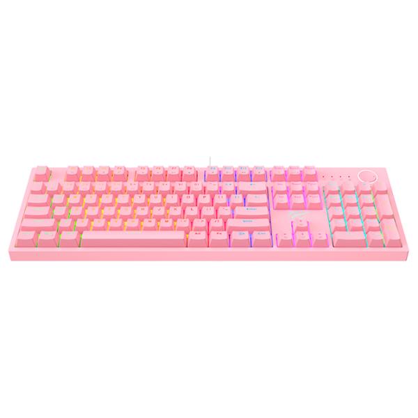 Клавиатура Havit KB871L Проводная/ Розовый photo 2