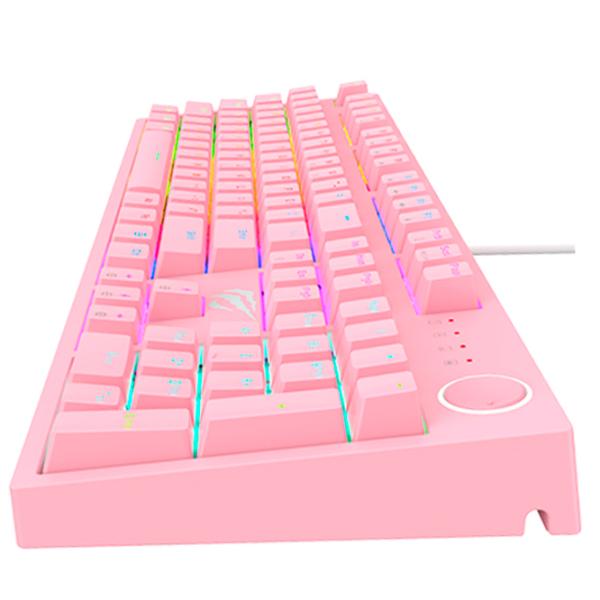 Клавиатура Havit KB871L Проводная/ Розовый photo 4