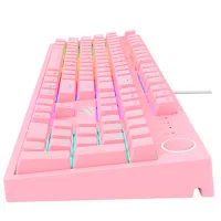 Клавиатура Havit KB871L Проводная/ Розовый photo 4