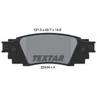 Plăcuțe de frână Textar 2243401 spate/ disk photo 2