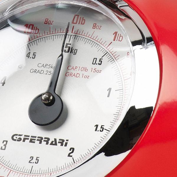 Кухонные весы G3 Ferrari G20003 Красный photo 2