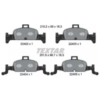 Тормозные колодки Textar 2240201 передние/ дисковые photo 2