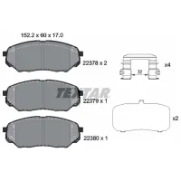 Plăcuțe de frână Textar 2237801 față/ disk photo 2