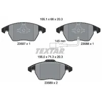 Тормозные колодки Textar 2358701 передние/ дисковые photo 2