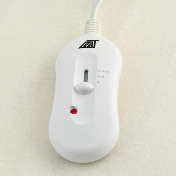 Pătură electrică Malatec 4597 60 W/ Poliester/ Beige photo 3