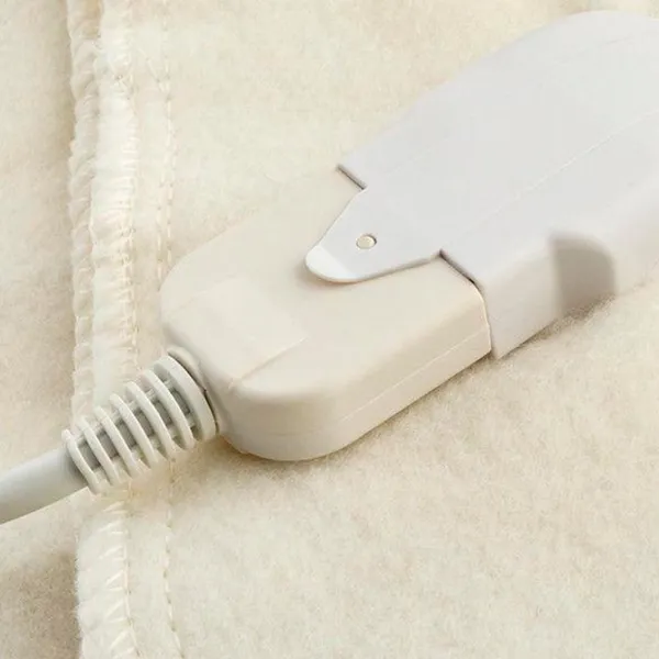 Pătură electrică Malatec 4597 60 W/ Poliester/ Beige photo 4
