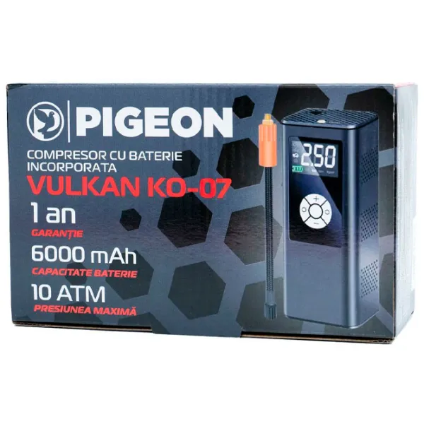Compresor auto Pigeon Vulkan KO-07 40 l/ min/ 10 bar photo 2