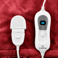 Pătură electrică Klarstein Dr. Watson XL 120 W/ Pluș/ Red photo 3