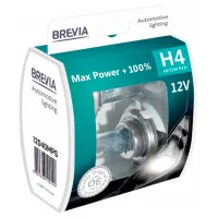 Автомобильная лампа Brevia Max Power +100% Галоген/ H4/ P43t/ 60 - 55 Вт photo 2