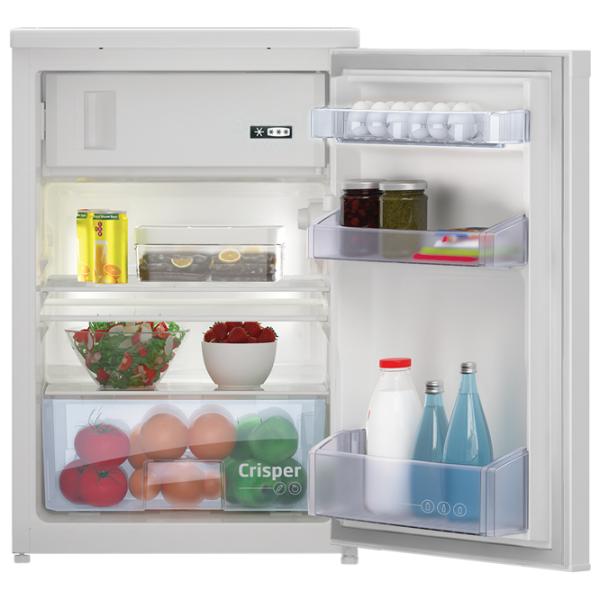 Frigider Beko TSE1234FSN cu congelator sus 114 l / 84 cm / White photo 3