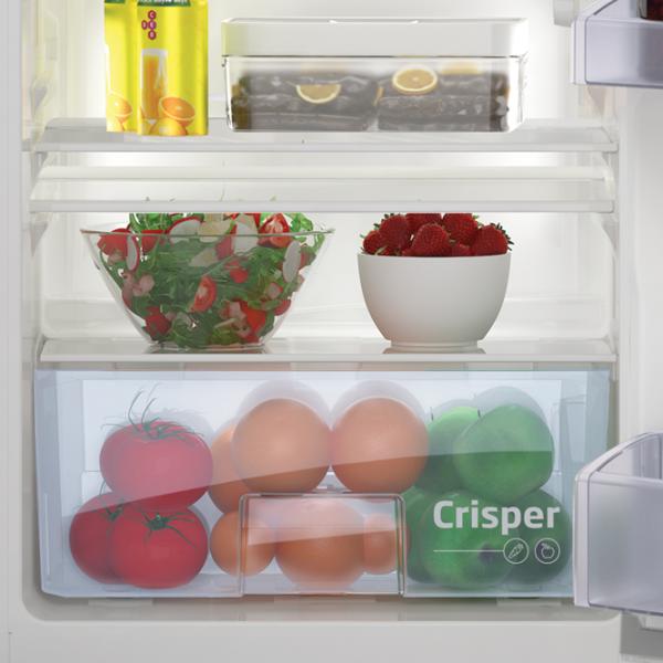 Frigider Beko TSE1234FSN cu congelator sus 114 l / 84 cm / White photo 5