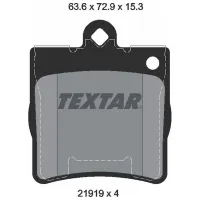 Тормозные колодки Textar 2191901 задние/ дисковые photo 2