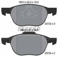 Тормозные колодки Textar 2372301 передние/ дисковые photo 2