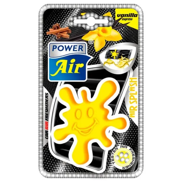 Ароматизатор для авто Power Air Air Splash SPL Экзотический цветок/ на решетке вентиляции photo 4 Ароматизатор для авто Power Air Air Splash SPL Экзотический цветок/ на решетке вентиляции photo 4