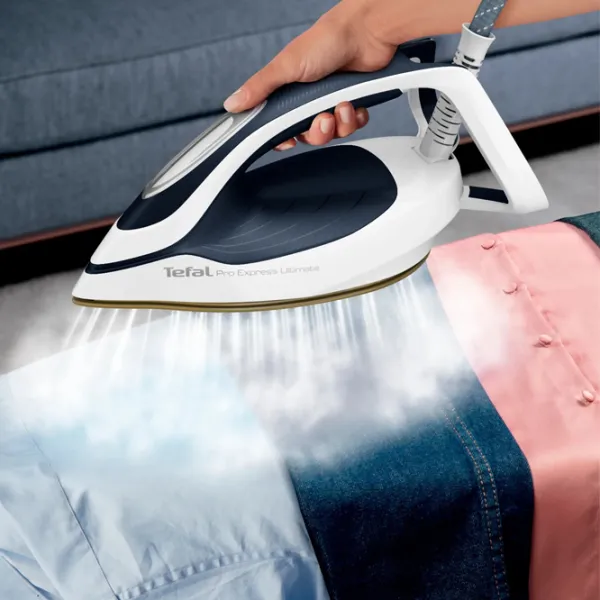 Утюг Tefal GV9712 С парогенератором/ 3000 Вт/ Синий photo 4