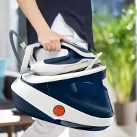 Fier de călcat Tefal GV9712 Cu generator de aburi/ 3000 W/ Blue photo 6