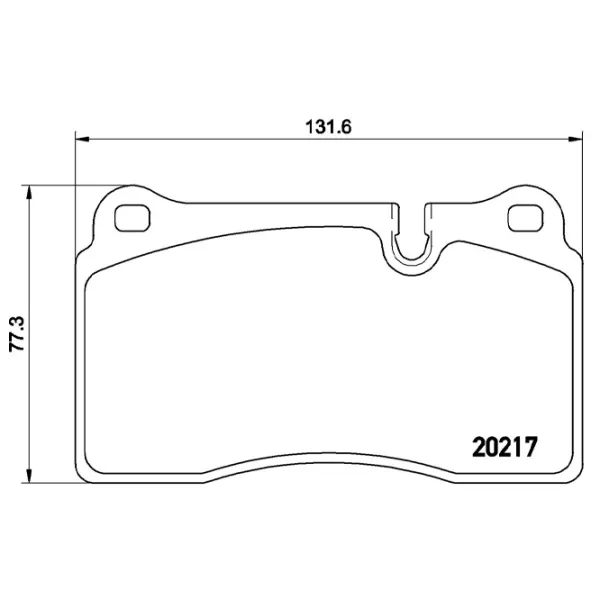 Тормозные колодки Brembo P 44 018 передние/ дисковые photo 2 Тормозные колодки Brembo P 44 018 передние/ дисковые photo 2