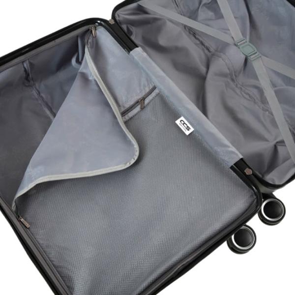 Valiză CCS 5236 Set 105l/ Anthracite photo 6 Valiză CCS 5236 Set 105l/ Anthracite photo 6