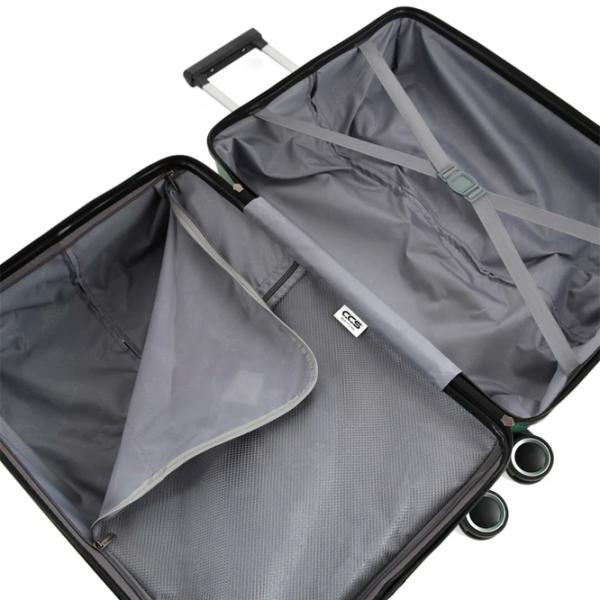 Valiză CCS 5236 45l/ Metalic Green photo 5 Valiză CCS 5236 45l/ Metalic Green photo 5