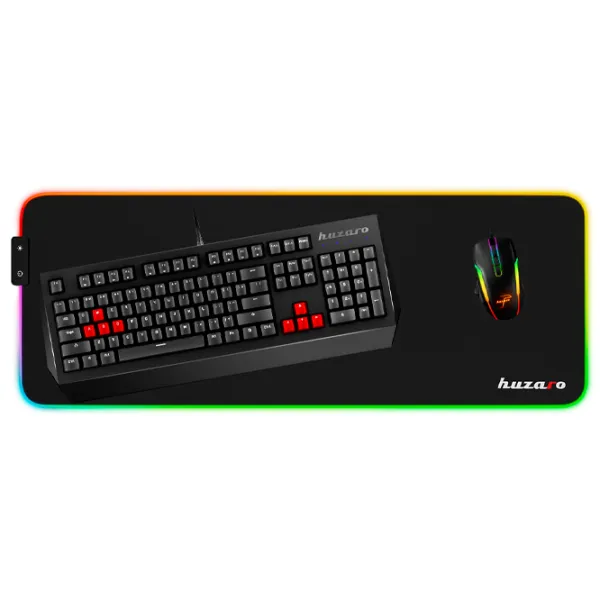 Коврик для мышки Huzaro 1.0 XL Черный photo 6