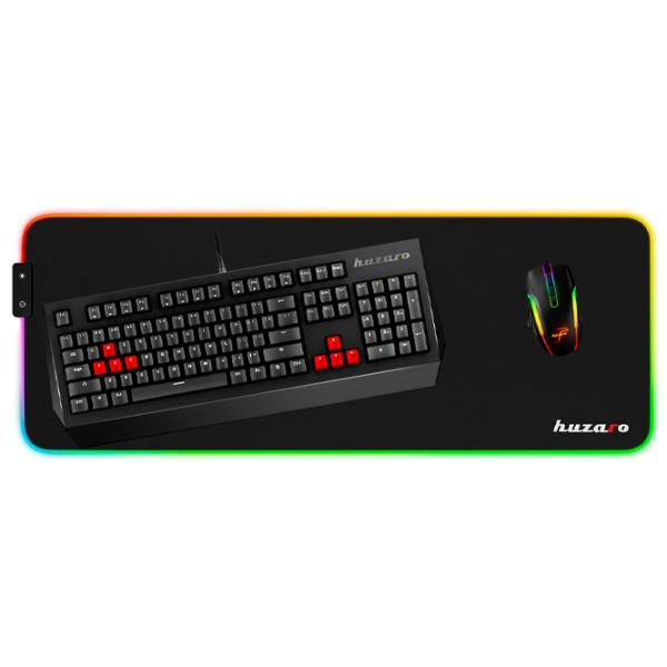 Коврик для мышки Huzaro 1.0 XL Черный photo 6