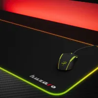 Covoraș pentru mouse Huzaro 1.0 XL RGB Multicolor Black photo 5