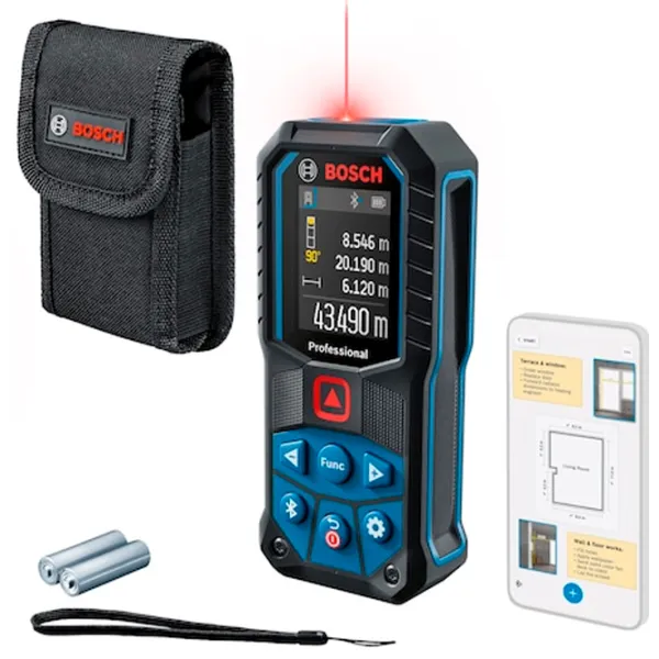 Telemetru Bosch GLM 50-27 C Baterie photo 3
