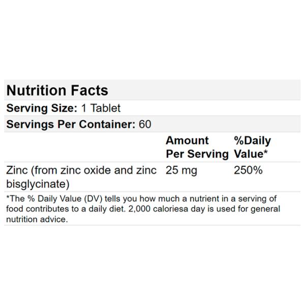 Minerale BioTechUSA Zinc + Chelate (5999076234127) 60 capsule photo 2