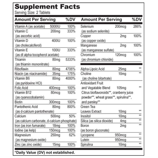 Vitamine și minerale BioTechUSA Multivitamin for Women (5999076228515) 60 capsule photo 2