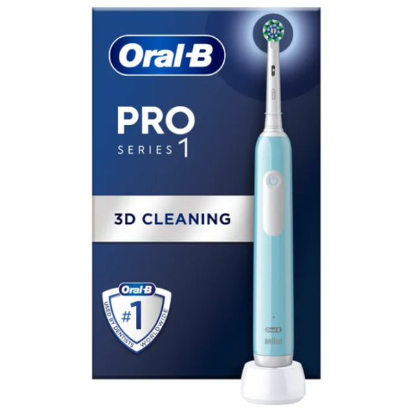 Periuță de dinți electrică Braun PRO Series 1 Cross Action 3D/ Blue photo 2