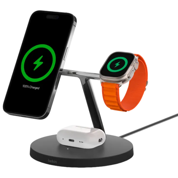 Беспроводная зарядка Belkin BoostCharge Pro Черный photo 2