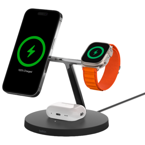 Беспроводная зарядка Belkin BoostCharge Pro Черный photo 2