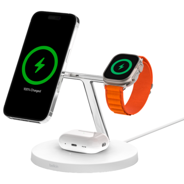 Беспроводная зарядка Belkin BoostCharge Pro Белый photo 2
