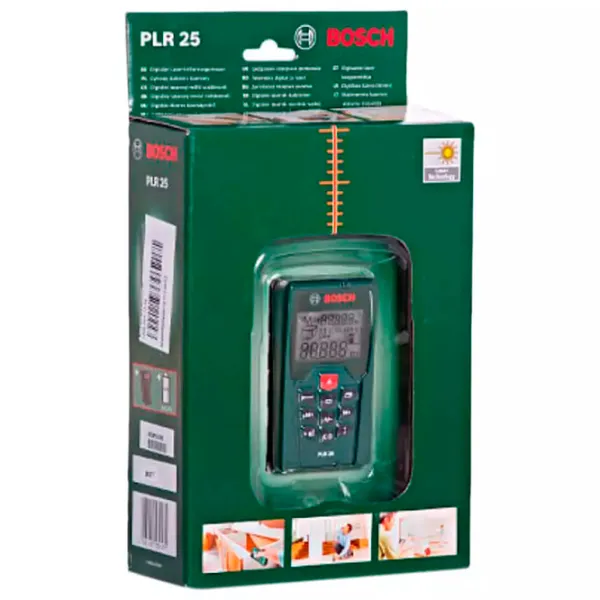 Телеметр Bosch PLR 25 Батарея photo 5