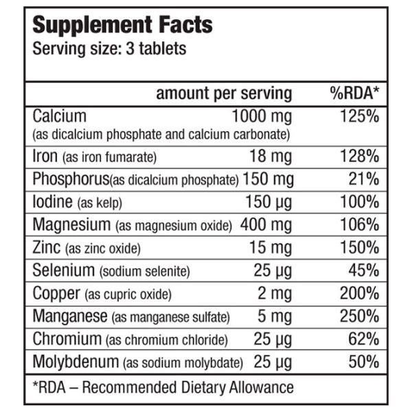 Vitamine și minerale BioTechUSA Multimineral Complex (5999076248223) 100 capsule photo 2
