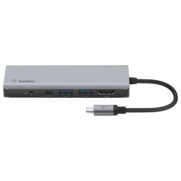 Adaptor Hub Belkin AVC009BTSGY USB Type-C/ Silver photo 3