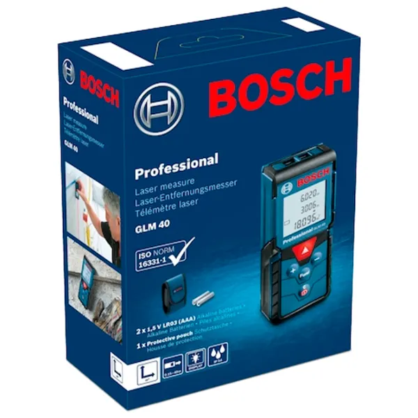Телеметр Bosch GLM 40 Батарея photo 4