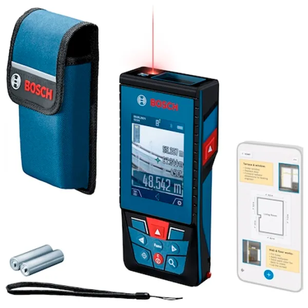 Telemetru Bosch GLM 100-25 C Baterie photo 3