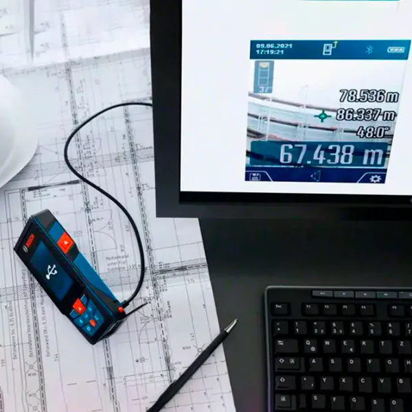 Телеметр Bosch GLM 150-27 C Аккумулятор photo 7