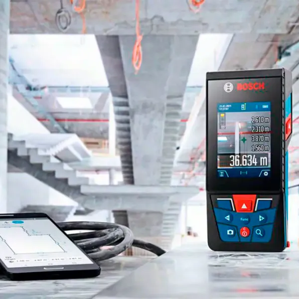 Телеметр Bosch GLM 150-27 C Аккумулятор photo 9