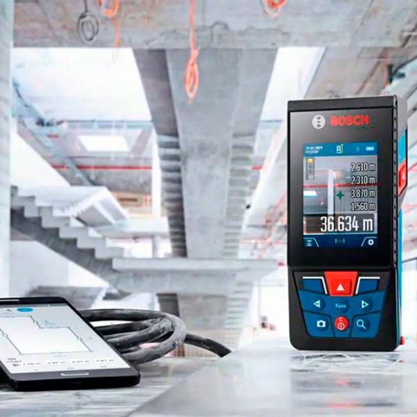 Телеметр Bosch GLM 150-27 C Аккумулятор photo 9