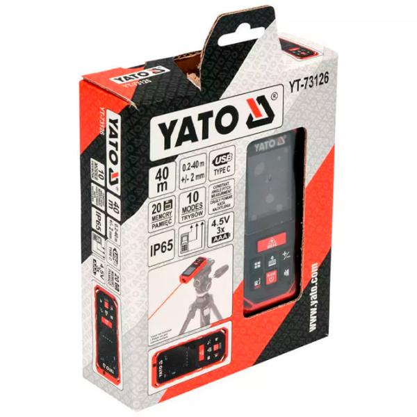 Telemetru Yato YT73126 Baterie photo 5