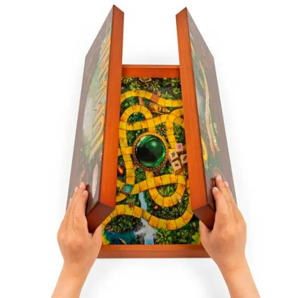 Joc de masă Spin Master Jumanji Wood 8+/ Strategie photo 4