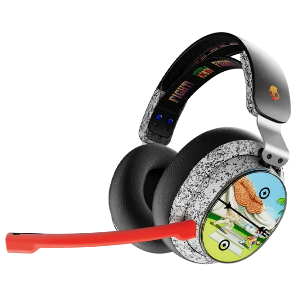 Наушники SkullCandy Street Fighter II Черный Белый Беспроводные/ Игровой photo 3