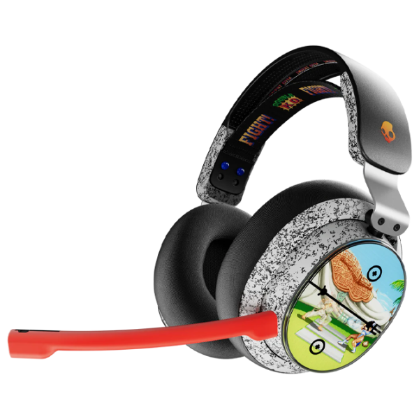 Наушники SkullCandy Street Fighter II Черный Белый Беспроводные/ Игровой photo 3