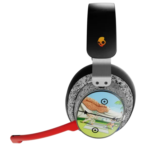 Наушники SkullCandy Street Fighter II Черный Белый Беспроводные/ Игровой photo 4