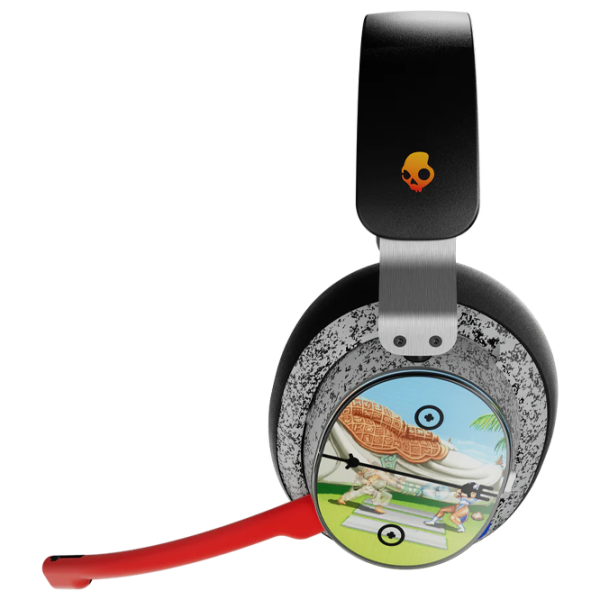 Наушники SkullCandy Street Fighter II Черный Белый Беспроводные/ Игровой photo 4