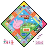 Joc de masă Mattel Junior Peppa Pig 5+/ Monopoly photo 2