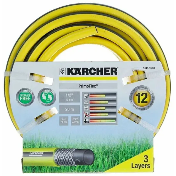 Шланг KARCHER Primo Flex 1/ 2″ 2.645-138.0 ПВХ photo 2
