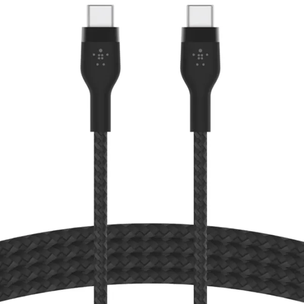 Кабель для телефона BoostCharge Pro Flex Belkin USB Type-C + USB Type-C 1 м/ Черный photo 3